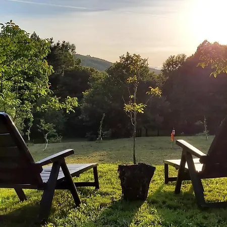 度假居 A Casa Dos Avos Es Casa De Piedra De 1850 Con Piscina Y En Plena Naturaleza En Galicia 拉科鲁尼亚