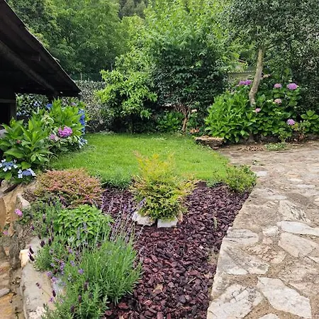 A Casa Dos Avos Es Casa De Piedra De 1850 Con Piscina Y En Plena Naturaleza En Galicia 度假居 拉科鲁尼亚