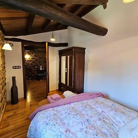 A Casa Dos Avos Es Casa De Piedra De 1850 Con Piscina Y En Plena Naturaleza En Galicia * 拉科鲁尼亚